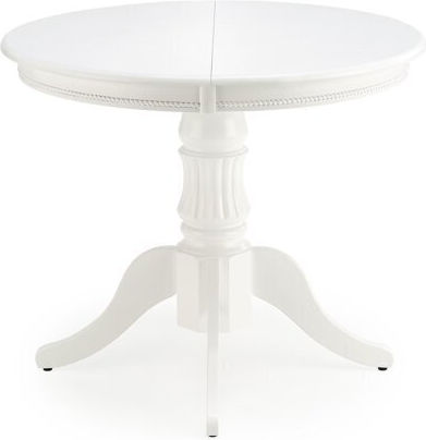 Houston 809 Round Table Dining Room Wooden White 75x75cm