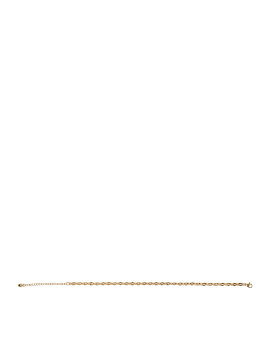Ro-Ro Accessories Gold Plated Steel Anklet