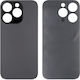Apple iPhone 14 Pro Max Back Cover Bigger Hole Space Black Grade A