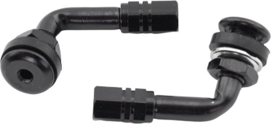 Extensie Supapă Cauciuc Vicma 952nr 90 ° Negru