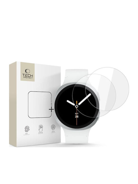 Tech-Protect Glass Fit+ Закалено стъкло за SAMSUNG Galaxy Watch 8 (40 мм) 2бр