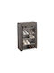 Stoff Schuhschrank 58x32x88cm
