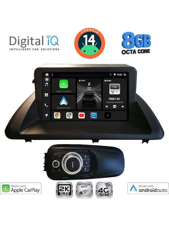 Digital IQ Car Audio System for Lexus CT 2011-2020 (Bluetooth/USB/WiFi/GPS/Apple-Carplay/Android-Auto) with Touch Screen 9"