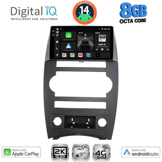 Автомобилна Аудио Система (Блутут/USB/WiFi/GPS/Apple-Carplay/Android-Auto) с Тъчскрийн 9"