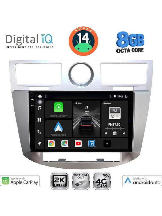 Digital IQ Car Audio System Chrysler Sebring 2008-2010 (Bluetooth/USB/WiFi/GPS/Apple-Carplay/Android-Auto) with Touch Screen 9"
