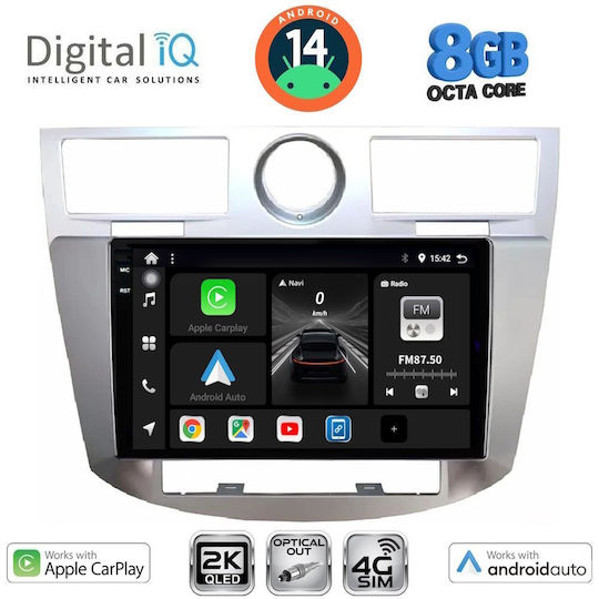 Digital IQ Car Audio System Chrysler Sebring 2008-2010 (Bluetooth/USB/WiFi/GPS/Apple-Carplay/Android-Auto) with Touch Screen 9"