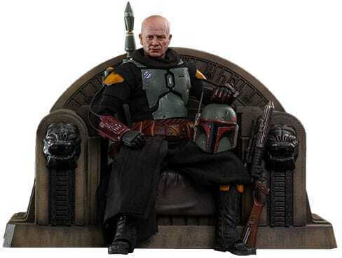Star Wars Mandalorian Action Figure 1/6 Boba Fett Repaint Armor Throne Special Edition 30 Cm