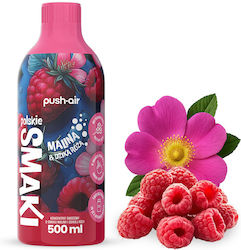 Pushair Raspberry Wild Rose Concentrated Soft Drink 500ml Pushair Raspberry Wild Rose Concentrated Soft Drink 500ml