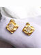 Earrings made of Steel Gold Plated