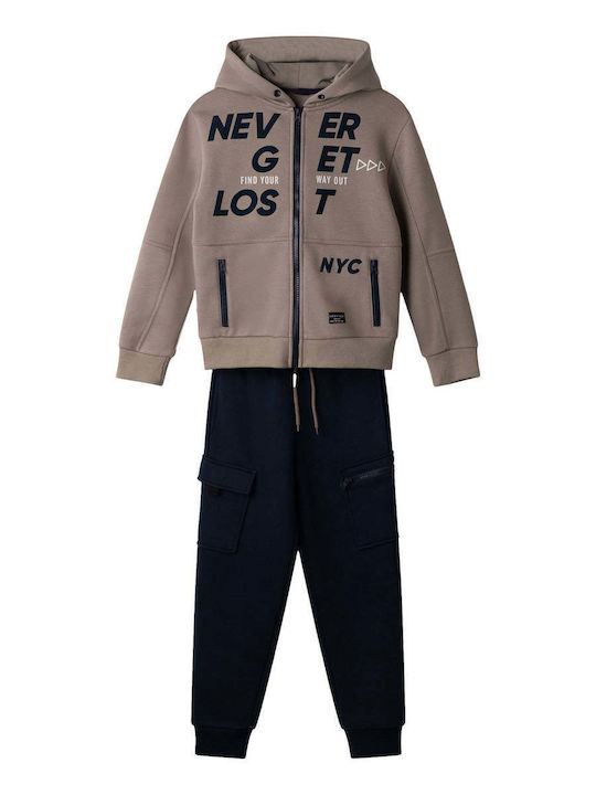Hashtag Kids Sweatpants Set Cigar 2pcs