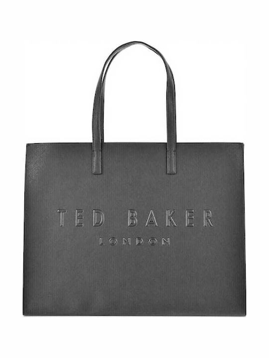 Γυναικεία Τσάντα Shopper Ώμου Μαύρη