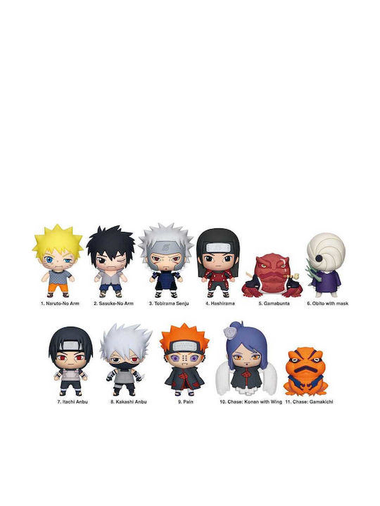 Naruto Shippuden 3D PVC Bag Clips Series 5 Display 24 | Skroutz.mt