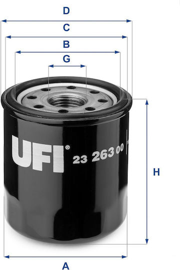 Ufi Ölfilter 23.263.00