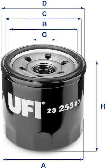 Ufi Ölfilter 23.255.00