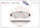 Brembo Brake Pad Set Disc Brake P 50 155
