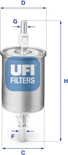 Ufi Benzinfilter 31.515.00