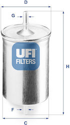 Ufi Fuel Filter 31.718.00