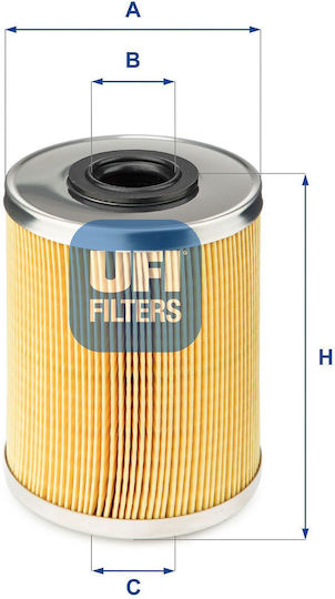 Ufi Fuel Filter 26.687.00