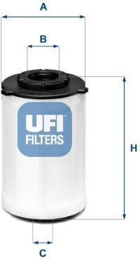 Ufi Fuel Filter 26.h2o.03