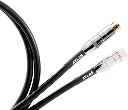 Atlas Cables XLR male to XLR female 0.75m Cable