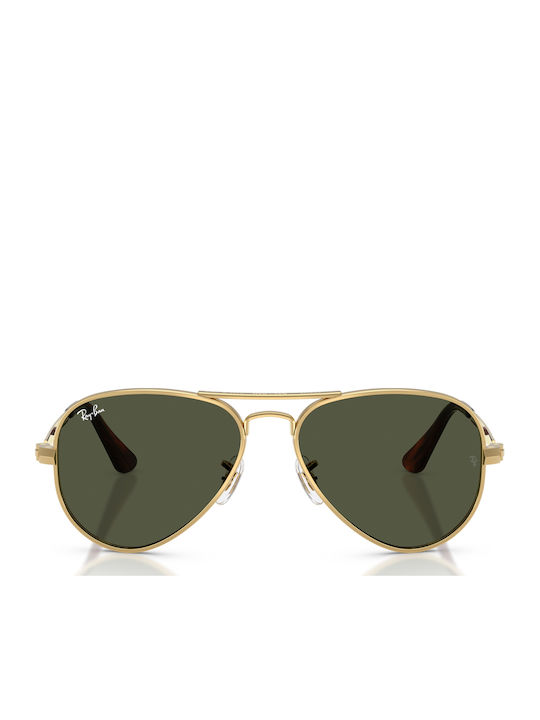 Ray Ban Унисекс Слънчеви Очила с Златен Метален...