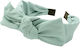 Stirnband Turban Haar mit Frosch Minze