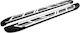 Side Steps Silver Sapphire V2 Compatible with Nissan Qashqai +2