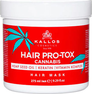 Kallos Pro-tox Cannabis Hair Mask for Shine with Cannabis and Keratin 275ml