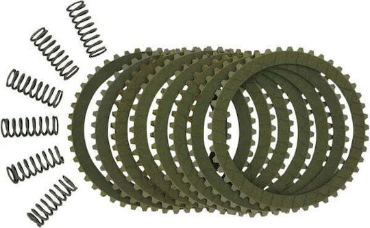 Complete Set of Clutch Discs Springs and Spacers for Suzuki Gsx 600 F Src017 Ebc