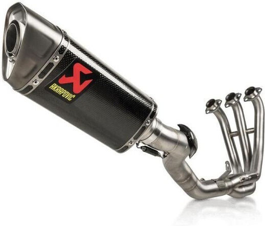 Akrapovic Exhaust Kit Yamaha Tracer 9 GT GT+ 2025 Racing Open