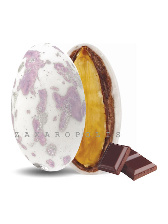 Zaxaropolis Κουφέτα de Migdale My Choco în Formă Clasic cu Aromă de Ciocolata Lila 1000gr