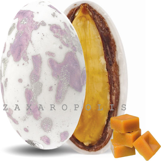 Zaxaropolis Шарени Бадеми My Choco във Форма Класически с Вкус Карамел Лилав 1000гр