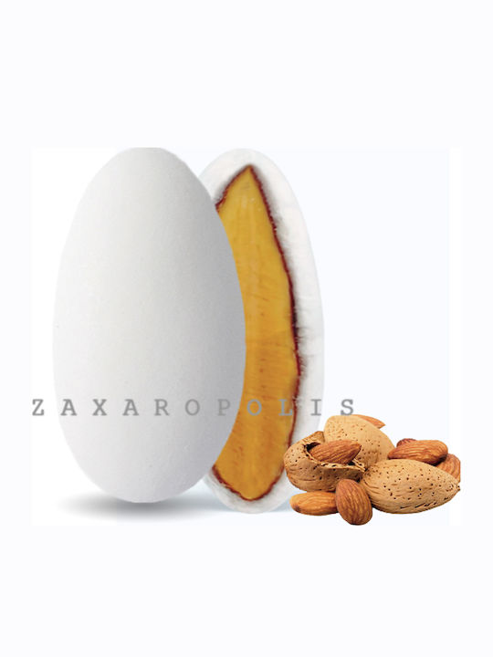 Zaxaropolis Special Classic Jordan Almonds White 1000gr