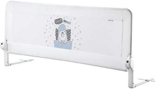 Guimo Pliabil Bară de protecție pentru pat din Plastic în Culoare Alb 15x10cm 1buc