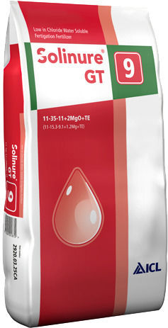 Solinure Gt 11-35-11+2mgo+te Κρυσταλλικό Λίπασμα Φωσφόρου, Χλώριου 25kg