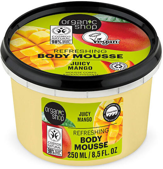 Organic Shop Feuchtigkeitsspendende Mousse Körperpflege 250ml