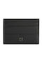 Quantic_cardcase Δερμάτινο Ανδρικό Πορτοφόλι Καρτών Μαύρο