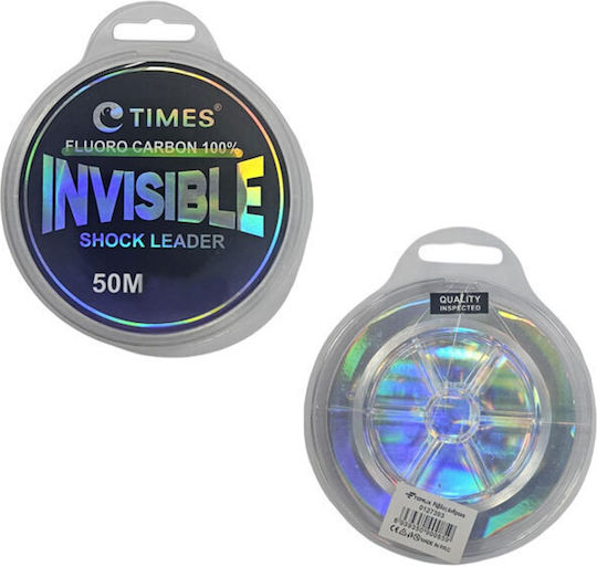 Additional Reinforced Transparent Fishing Line #1 6lb 0.17mm Invisible Shock Leader Fluorocarbon
