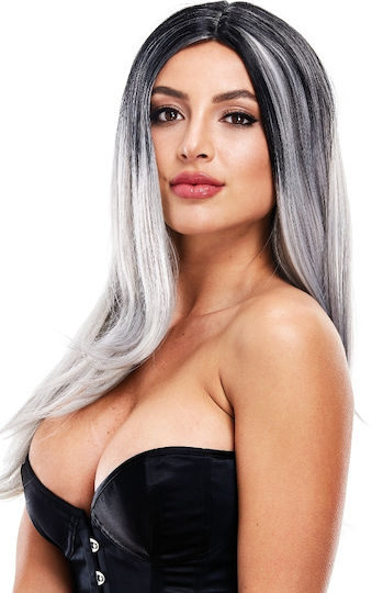 Pleasure Wigs Hillary Περούκα Black/White