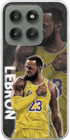 Nba Stars Lebron James Motorola Edge 60 Fusion 5g Flexible TPU Transparent Silicone