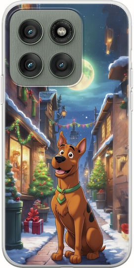 Xmas Cartoons Scooby Doo Motorola Edge 60 Fusion 5g Flexible TPU Transparent Silicone