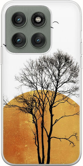 Winter Sunrise Motorola Edge 60 Fusion 5g Гъвкав TPU Прозрачен Силикон