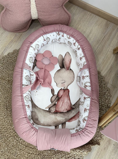 Velvet White Baby Nest