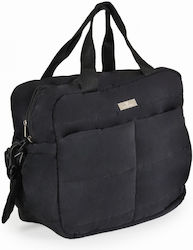 Cangaroo Shoulder/Hand Diaper Bag Black 45x17x35cm.