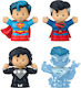 Dc Comics Fisher-price Little People Collector Miniature Figures 4-pack Superman Through Ages 7 Cm