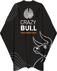 Crazy Bull Pelerină de tuns Neagră