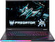 Acer Predator Helios 18 AI PH18-73 -906Y 18" QHD+ 250Hz (Ultra 9-275HX/32GB/1TB SSD/GeForce RTX 5080/No OS) (US Keyboard)