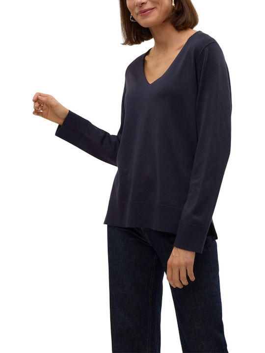 Vero Moda Damen Pullover Medium Blue Navy