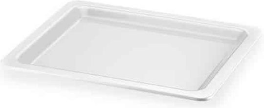 Horecabar Serving Platter Rectangular made of Porcelain White 32.5x26.5cm