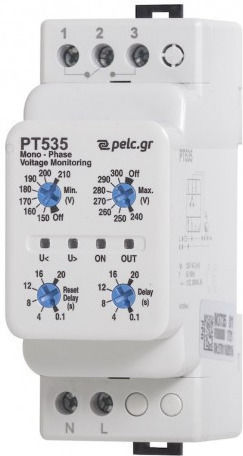 Power Electronics Επιτηρητής Τάσης Βιομηχανικών Εγκαταστάσεων PT535